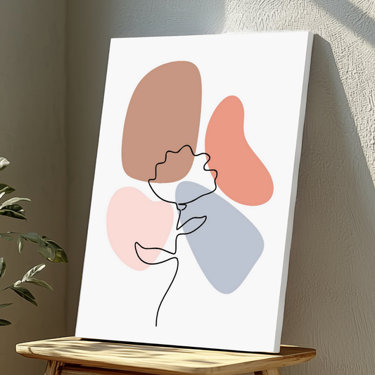 Mounted Wall Art Decor Vinyl Print - Vibrant, Elegant and Ready to Hang (A3-Size)