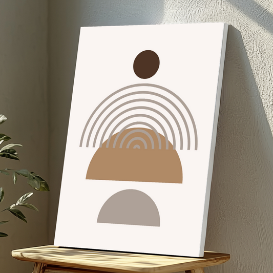 Mounted Wall Art Decor Vinyl Print - Vibrant, Elegant and Ready to Hang (A3-Size)