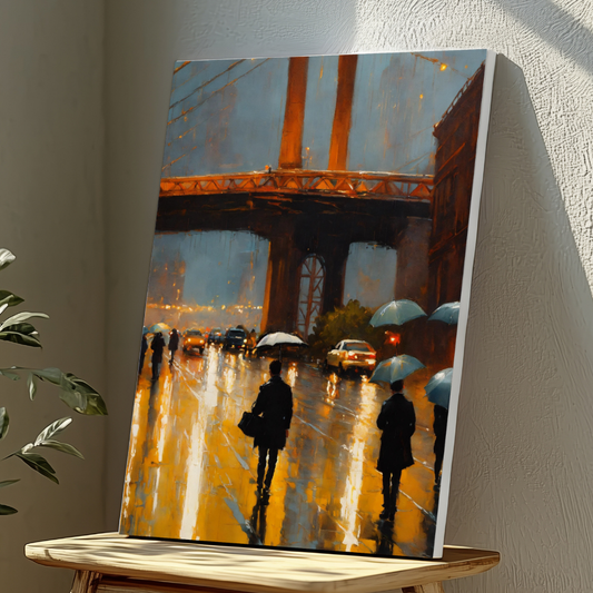 Mounted Wall Art Decor Vinyl Print - Vibrant, Elegant and Ready to Hang (A3-Size)