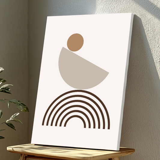 Mounted Wall Art Decor Vinyl Print - Vibrant, Elegant and Ready to Hang (A3-Size)