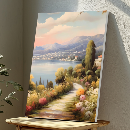 Mounted Wall Art Decor Vinyl Print - Vibrant, Elegant and Ready to Hang (A3-Size)