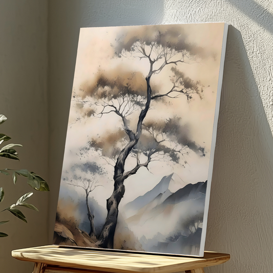 Mounted Wall Art Decor Vinyl Print - Vibrant, Elegant and Ready to Hang (A3-Size)