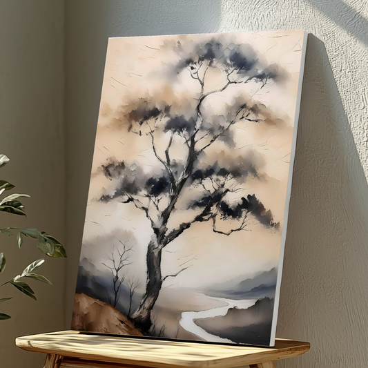 Mounted Wall Art Decor Vinyl Print - Vibrant, Elegant and Ready to Hang (A3-Size)