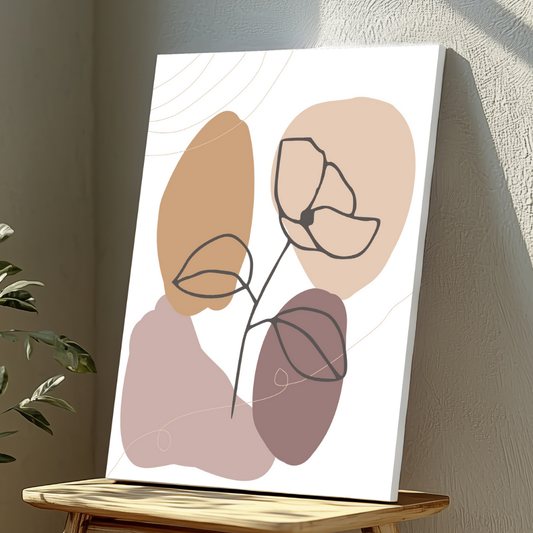 Mounted Wall Art Decor Vinyl Print - Vibrant, Elegant and Ready to Hang (A3-Size)