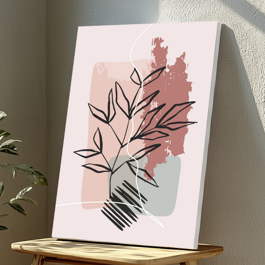 Mounted Wall Art Decor Vinyl Print - Vibrant, Elegant and Ready to Hang (A3-Size)