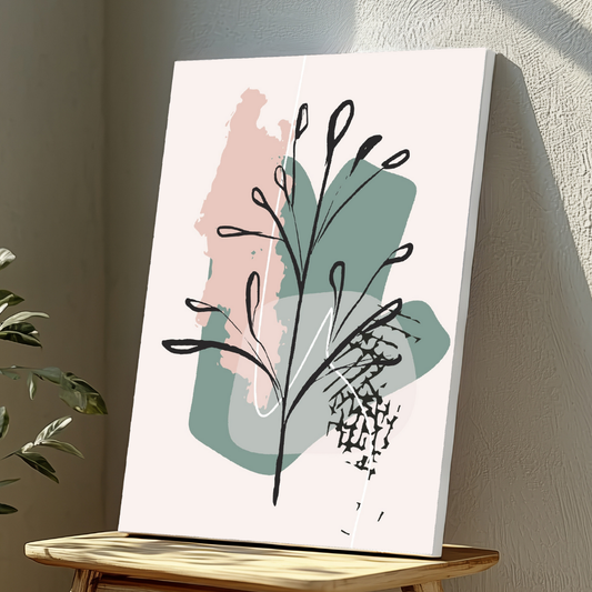 Mounted Wall Art Decor Vinyl Print - Vibrant, Elegant and Ready to Hang (A3-Size)