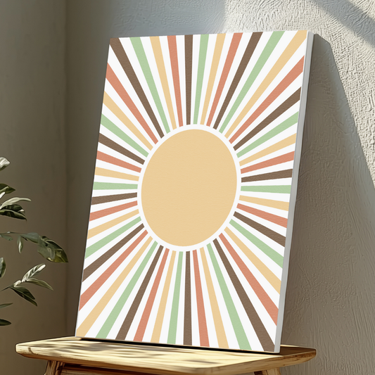 Mounted Wall Art Decor Vinyl Print - Vibrant, Elegant and Ready to Hang (A3-Size)