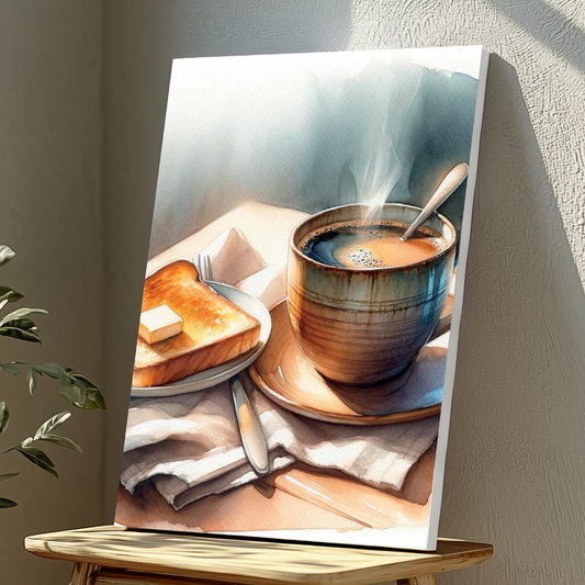 Mounted Wall Art Decor Vinyl Print - Vibrant, Elegant and Ready to Hang (A3-Size)