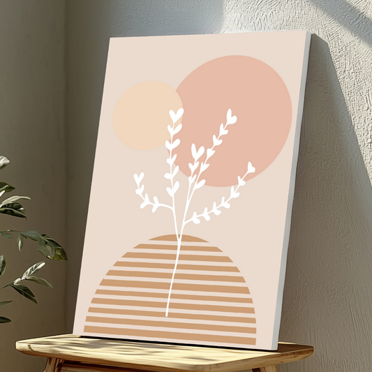 Mounted Wall Art Decor Vinyl Print - Vibrant, Elegant and Ready to Hang (A3-Size)