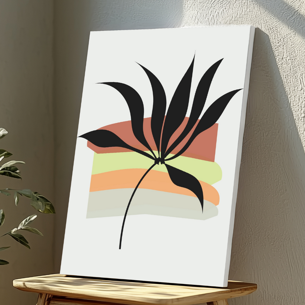 Mounted Wall Art Decor Vinyl Print - Vibrant, Elegant and Ready to Hang (A3-Size)