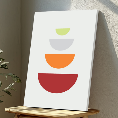 Mounted Wall Art Decor Vinyl Print - Vibrant, Elegant and Ready to Hang (A3-Size)