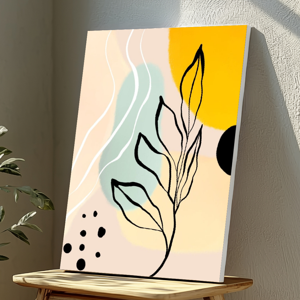 Mounted Wall Art Decor Vinyl Print - Vibrant, Elegant and Ready to Hang (A3-Size)