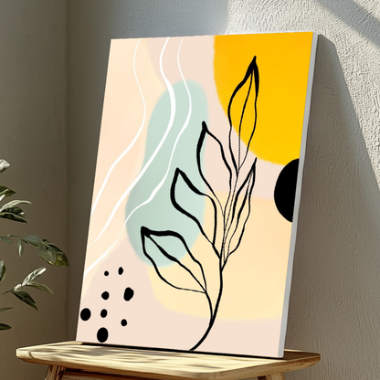 Mounted Wall Art Decor Vinyl Print - Vibrant, Elegant and Ready to Hang (A3-Size)