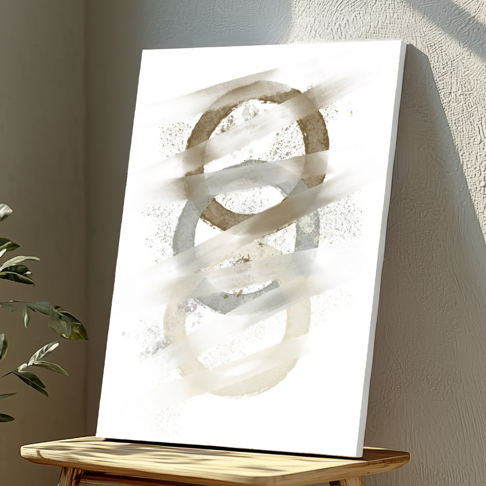 Mounted Wall Art Decor Vinyl Print - Vibrant, Elegant and Ready to Hang (A3-Size)