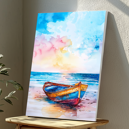 Mounted Wall Art Decor Vinyl Print - Vibrant, Elegant and Ready to Hang (A3-Size)