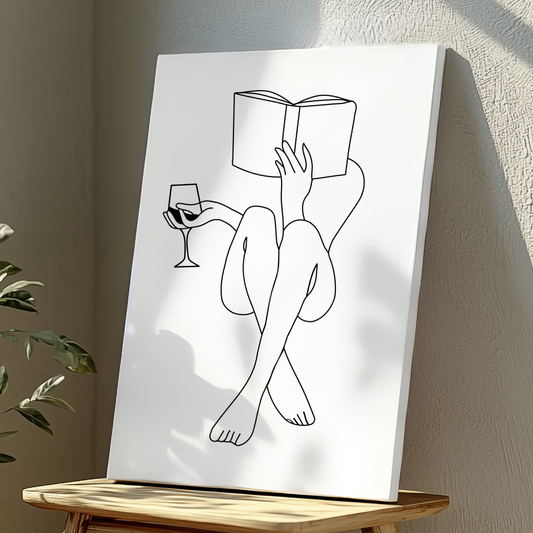 Mounted Wall Art Decor Vinyl Print - Vibrant, Elegant and Ready to Hang (A3-Size)