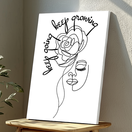 Mounted Wall Art Decor Vinyl Print - Vibrant, Elegant and Ready to Hang (A3-Size)