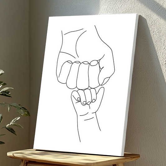 Mounted Wall Art Decor Vinyl Print - Vibrant, Elegant and Ready to Hang (A3-Size)