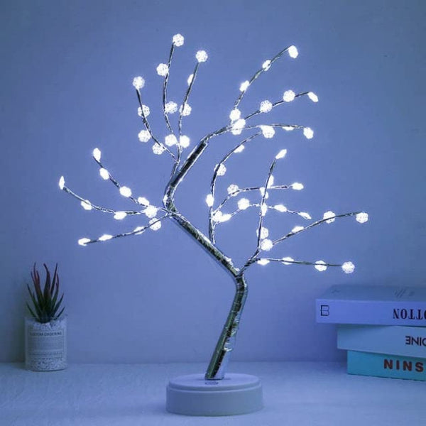 Artificial Tree Lamp - Adjustable Branches Bonsai Style Exquisite Appearance Led Tree Lamp