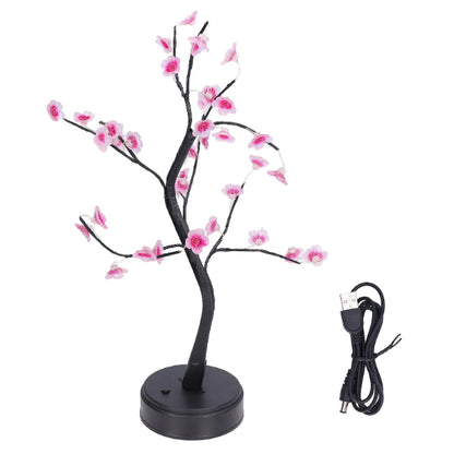 Artificial Tree Lamp - Adjustable Branches Bonsai Style Exquisite Appearance Led Tree Lamp