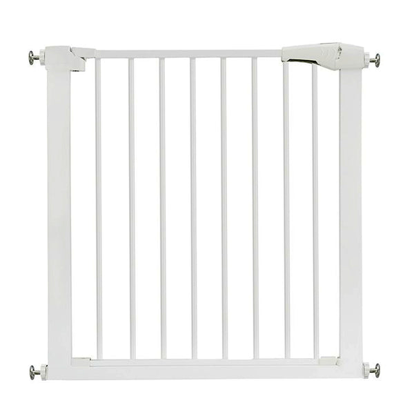 Baby Pet Safety Gate - Eco Friendly Painting Press Mounted Durable Metal Baby Pet Safety Gate