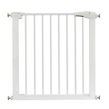 Baby Pet Safety Gate - Eco Friendly Painting Press Mounted Durable Metal Baby Pet Safety Gate