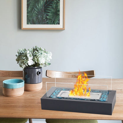 Bio-Ethanol Fireplace - Portable Indoor Outdoor Mini Tabletop Bio-Ethanol Fireplace