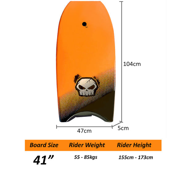 Kids Body Board - Bodyboard Slickboard Lightweight Bodyboard for Kids Teens