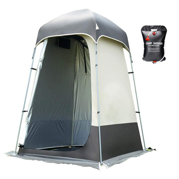 Camping Shower Tent - Practical Convenient Portable Camping Shower Tent with Storage Bag and Shower Bag