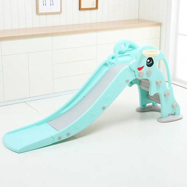 Children's Slide - Foldable Design Home Indoor Outdoor Children's Dolphine Slide