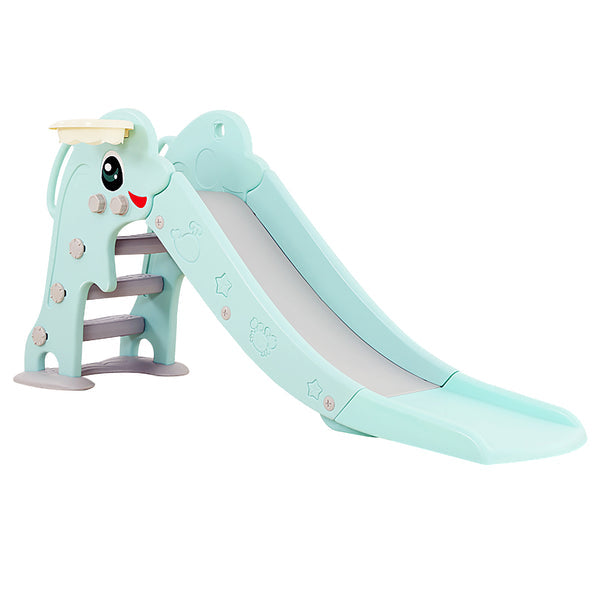 Children's Slide - Foldable Design Home Indoor Outdoor Children's Dolphine Slide