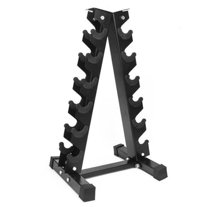 Dumbbell Storage Rack - 6 Tier A Type Triangular Weightlifting Dumbbell Storage Rack