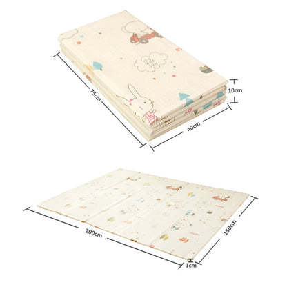 Baby Play Mat - Foldable Custom Pattern Floor Crawling Baby Play Mat