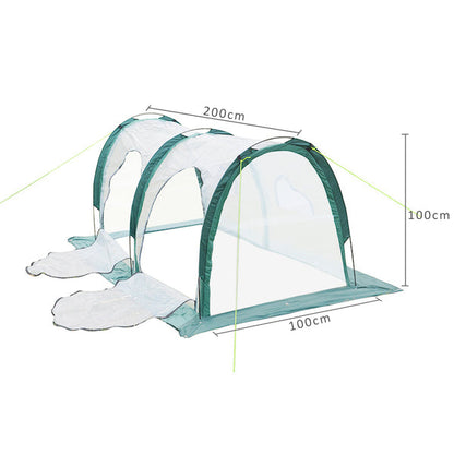 Greenhouse Garden Tent - Portable Outdoor Folding Greenhouse Garden Plant House