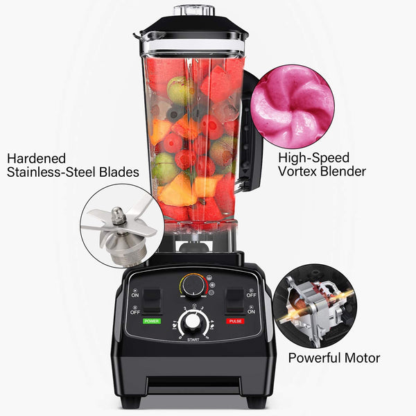 High Speed Blender - Countertop Home Kitchen High Speed Blender