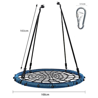 Kids Web Tree Swing - High Quality Hanging Swing Outdoor Spider Web Tree Flying Chair