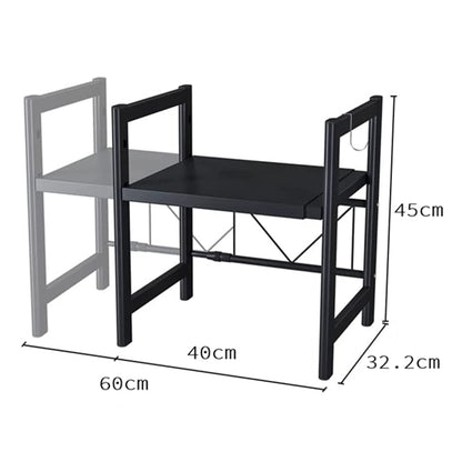 Microwave Oven Rack - Kitchen Microwave Oven Holder Rack Iron Storage Organizer Shelf Stand