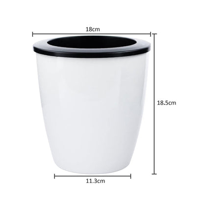 Self-Watering Planter Pots - Modern Decorative Set of 6 Self Watering Planter Pots