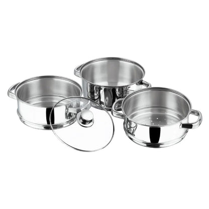 Stainless Steel Steamer - MultiLayer Food Grade Multi-Function Stainless Steel Steamer