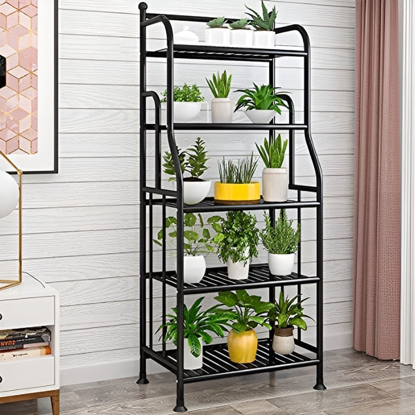 Indoor Outdoor Storage Rack - Multifunction Metal Indoor Outdoor Storage Shelf Home Rack Display Organizer