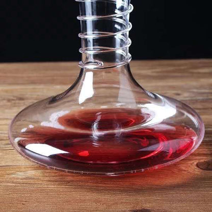 Wine Decanter Carafe - Oblique Opening Design Wine Decanter Carafe