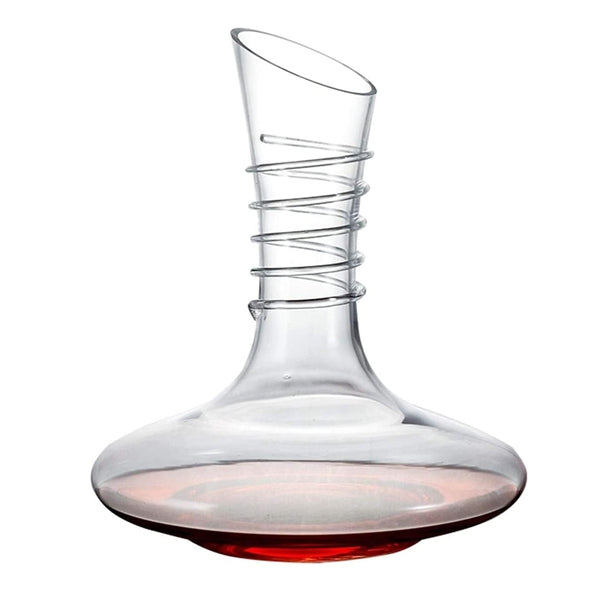 Wine Decanter Carafe - Oblique Opening Design Wine Decanter Carafe