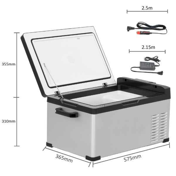 Car Refrigerator - Portable Compressor Refrigerator Freezer for Car and Home