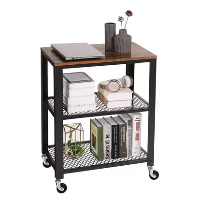 Serving Cart Trolley - Industrial Kitchen Rolling Utility Cart