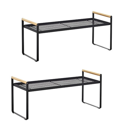 Set of 2 Kitchen Countertop Storage Rack Organizers