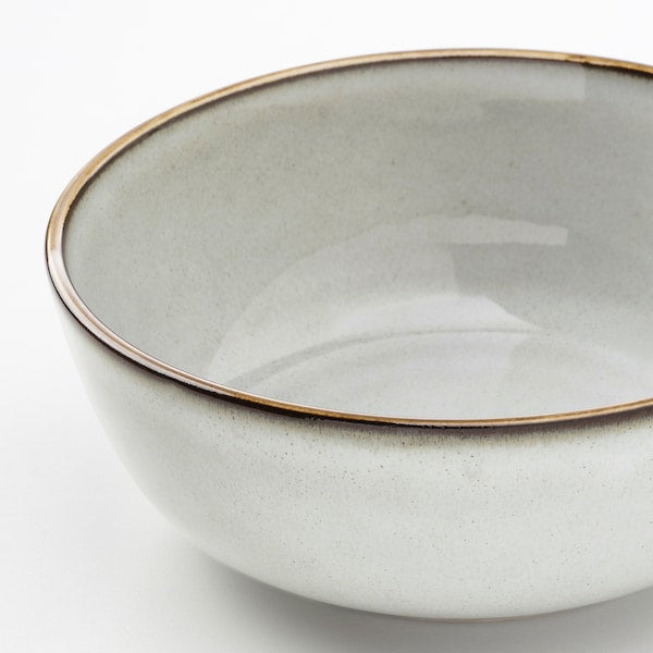 Porcelain Bowls - Set of 4 High Quality Sandy-Glazed Porcelain Serving Bowls