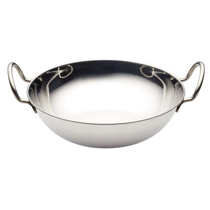 Stainless Steel 19cm Serving Bowl with Handles