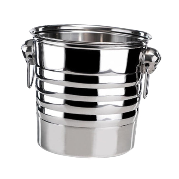 Ice Bucket - Stainless Steel Cocktail Party Beverage Storage Ice Bucket