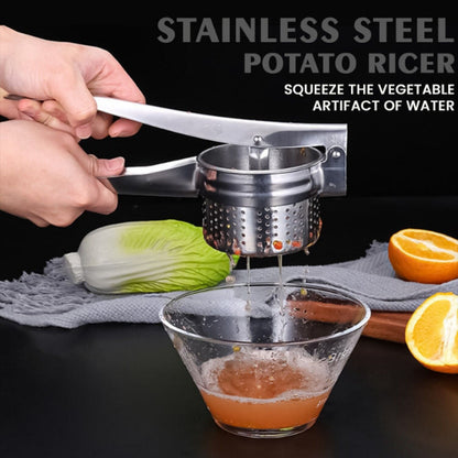 Stainless Steel Potato Ricer Masher  - Multiâ€‘function Stainless Steel Food Ricer Masher Fruit Juicer Squeezer Machine Kitchen Tool