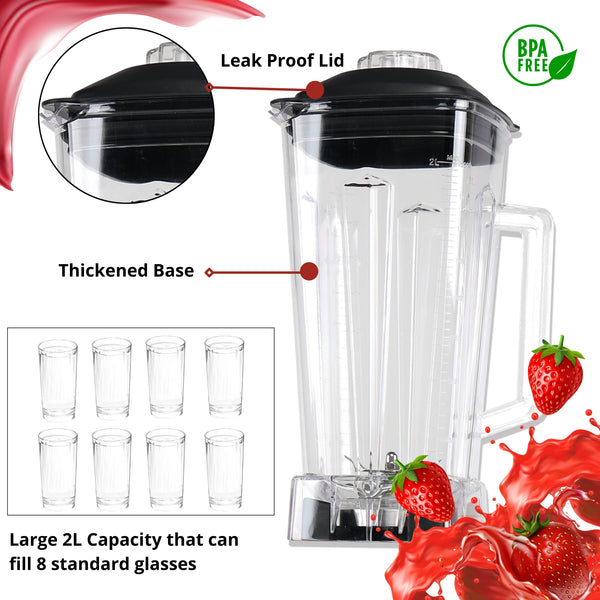 Versatile High Speed Blender - Countertop Home Kitchen High Speed Blender